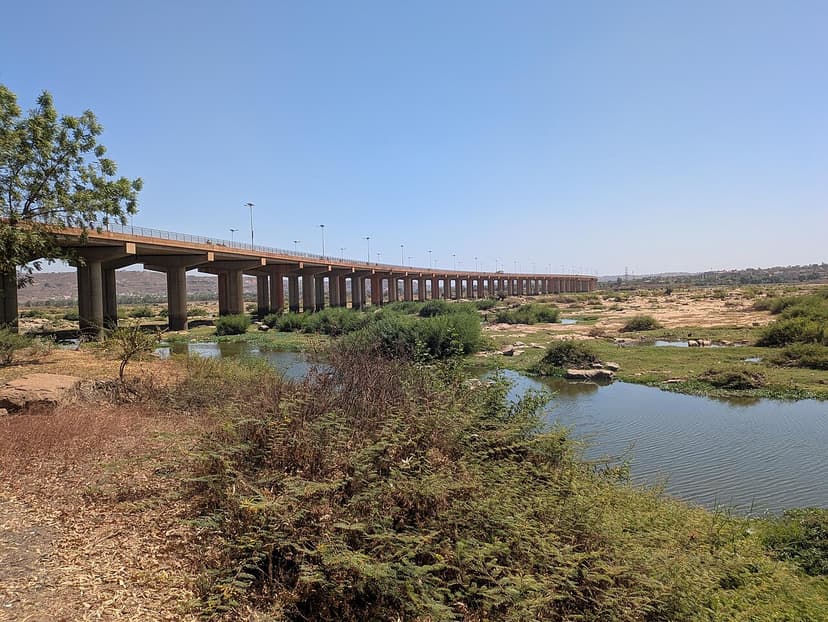 Le troisième pont de Bamako enjambant le fleuve Niger, Mali
